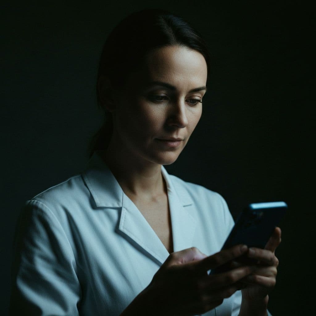 Médica treinando para o REVALIDA